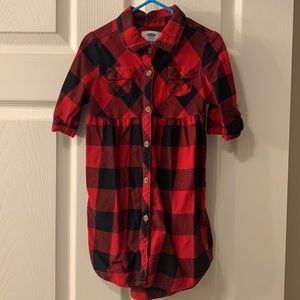 Oldnavy Buffalo plaid dress
